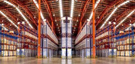 Industrial fulfillment warehouse operation