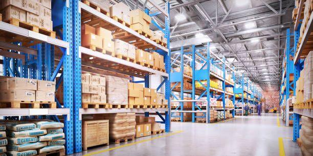 KAIN Logistics B2C storage and inventory area